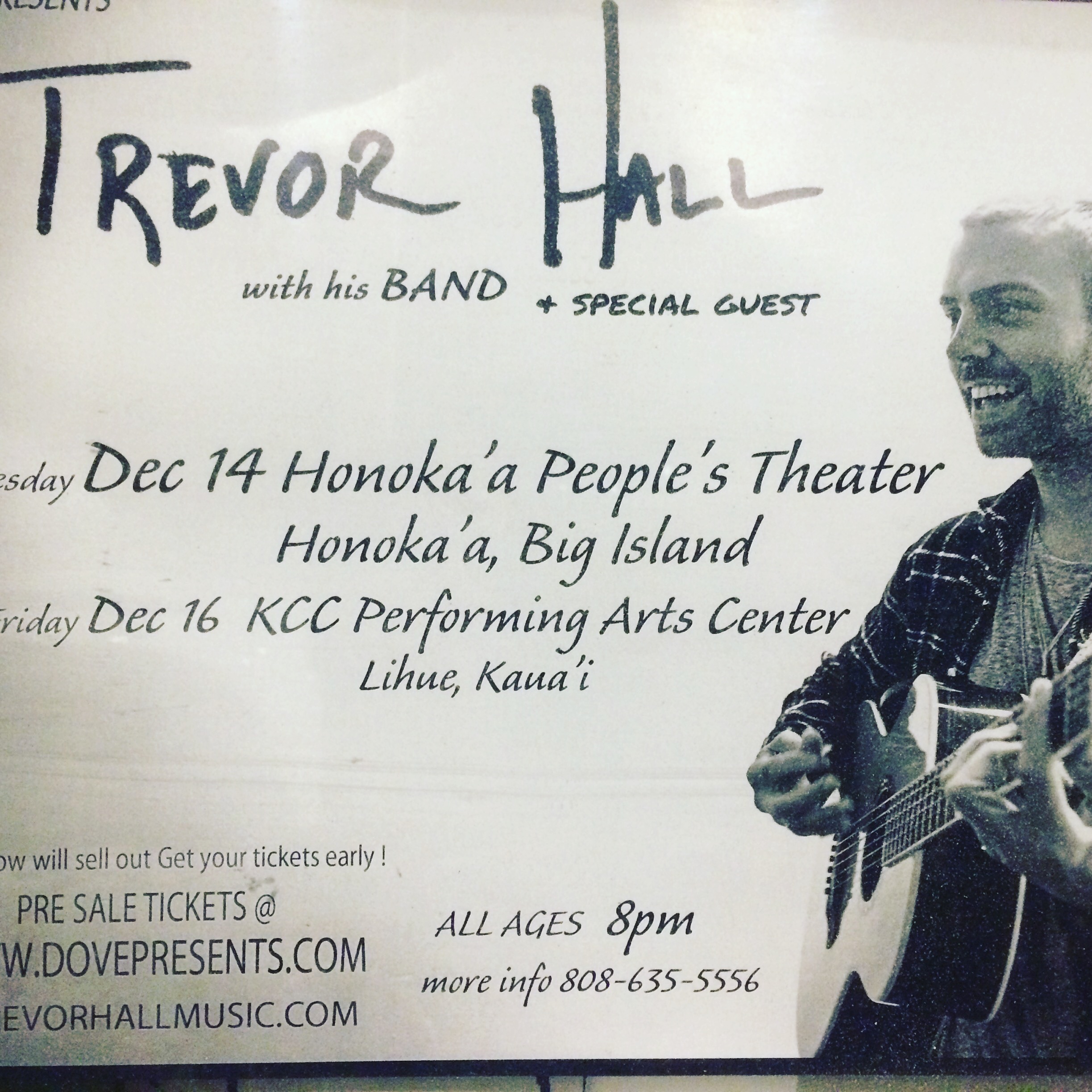 Trevor Hall Live Hawaii
