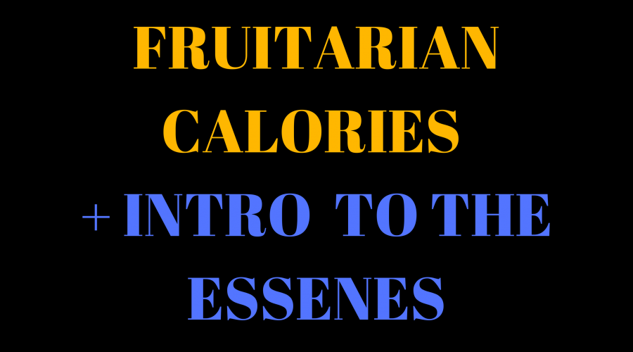 Fruitarian Bodybuilding - Counting Calories and Living Like Jesus (Maybe, who knows)