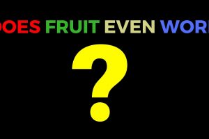 fruitarian diet lie
