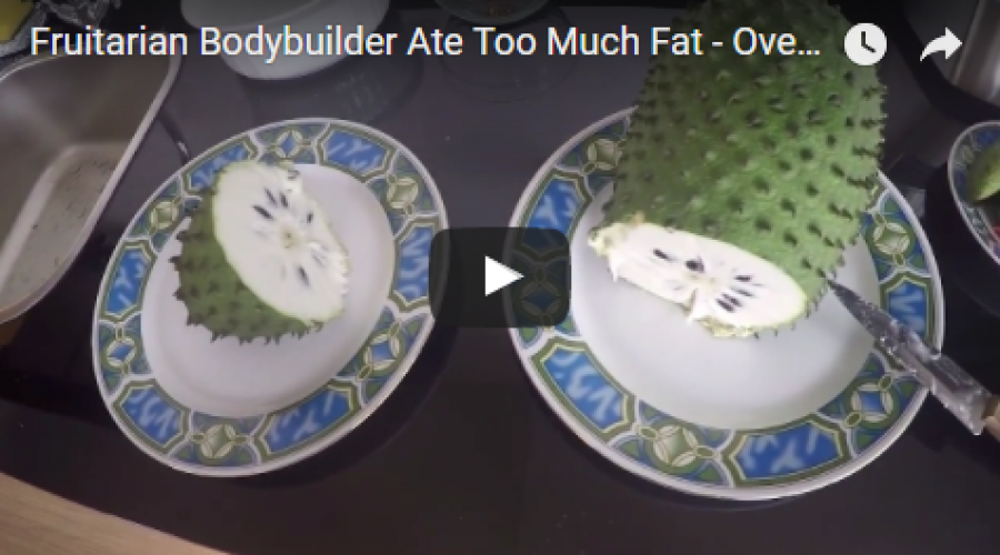 Fruitarian Bodybuilder Ate Too Much Fat - Overeating & Not Sleeping Well - Need Intermittent Fasting