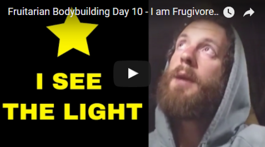 Fruitarian Bodybuilding Day 10 - I am Frugivore - Fruitarian Diet Experiments with an All Fruit Diet